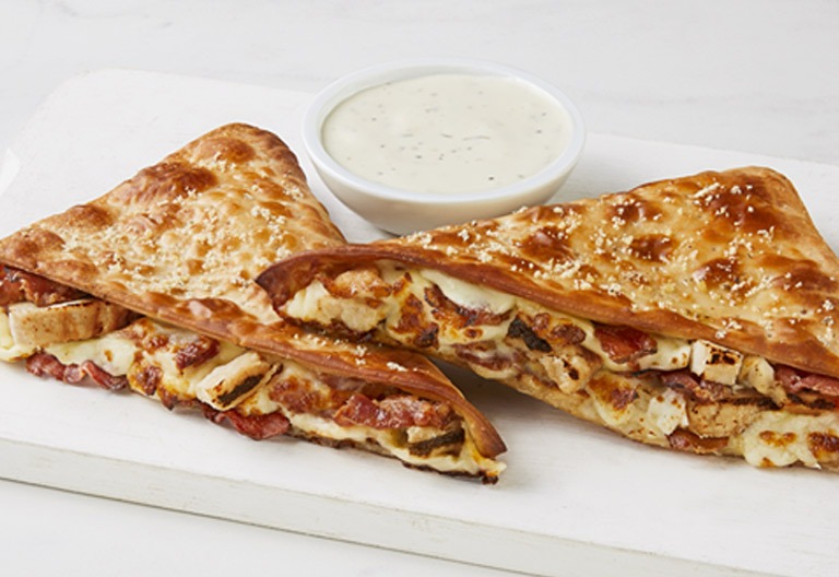 Chicken Bacon Alfredo Melt